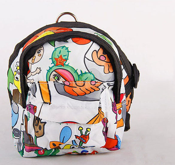 Multi-color model dog bag