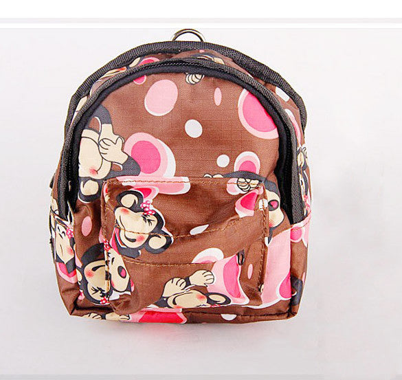 Multi-color model dog bag