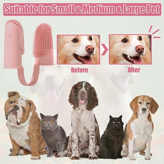 Pet Tooth Cleaning Finger Set