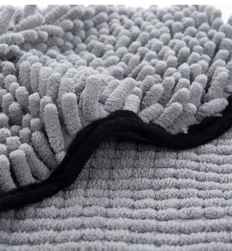 Microfiber bath towels for pets